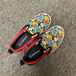Size 13 kids Pokemon shoes